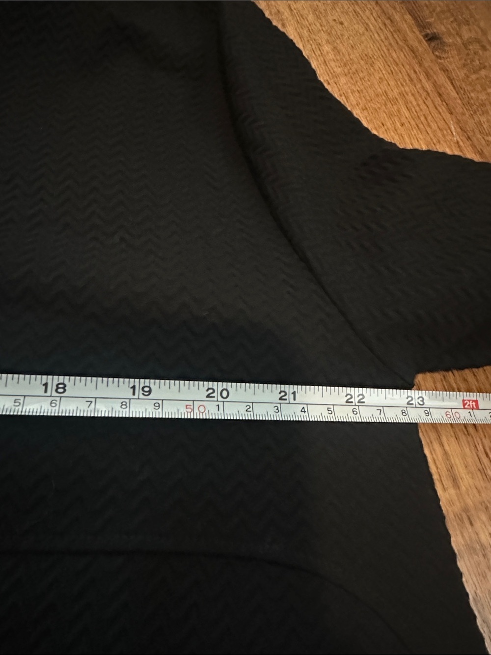 Ruti black textured hooded jacket side pockets size 3 classic M/L - Picture 10 of 12